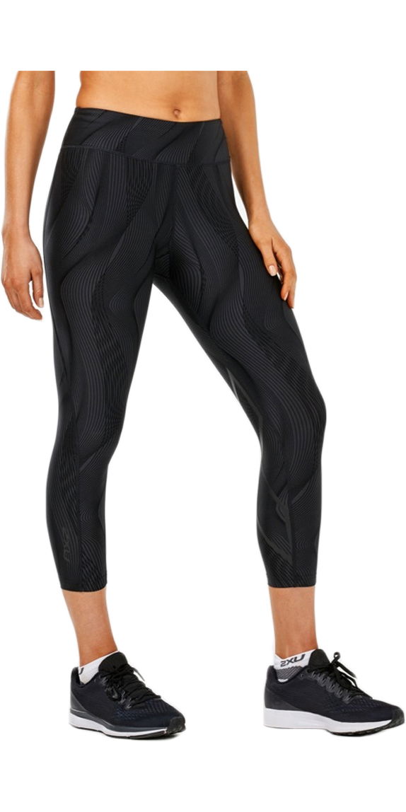 2xu mid rise 2025 print compression tights